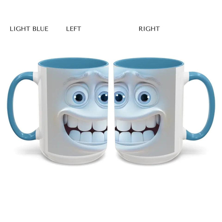 Custom 3D Sarcastic Face Mug - ARTFULANE