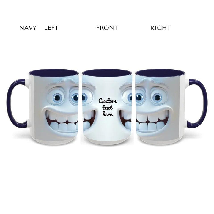 Custom 3D Sarcastic Face Mug - ARTFULANE