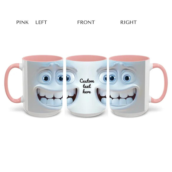 Custom 3D Sarcastic Face Mug - ARTFULANE