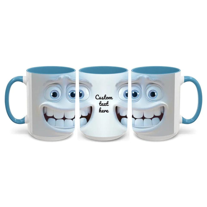 Custom 3D Sarcastic Face Mug - ARTFULANE