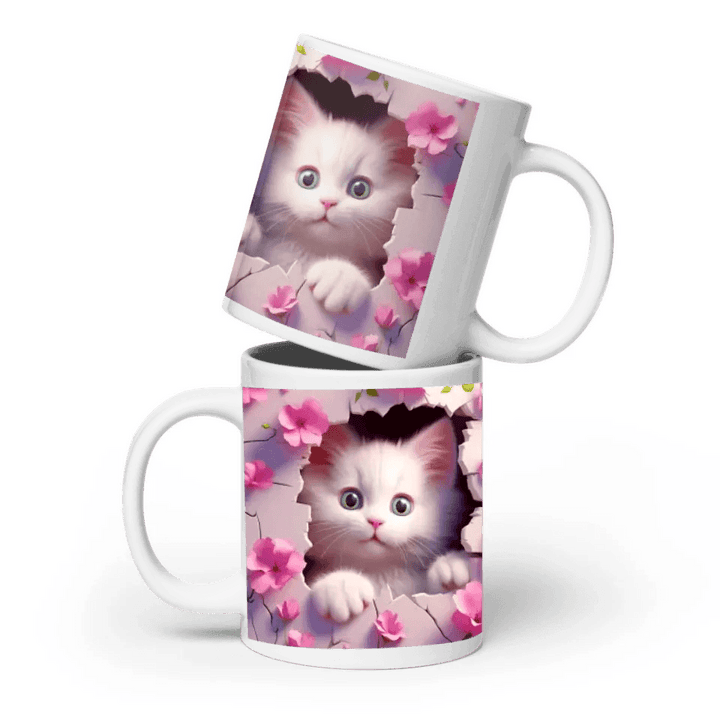 Custom 3D Cute Animal Mug - ARTFULANE