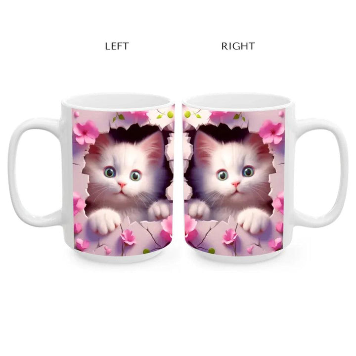 Custom 3D Cute Animal Mug - ARTFULANE