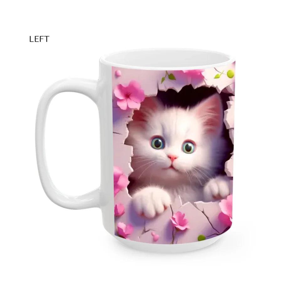 Custom 3D Cute Animal Mug - ARTFULANE