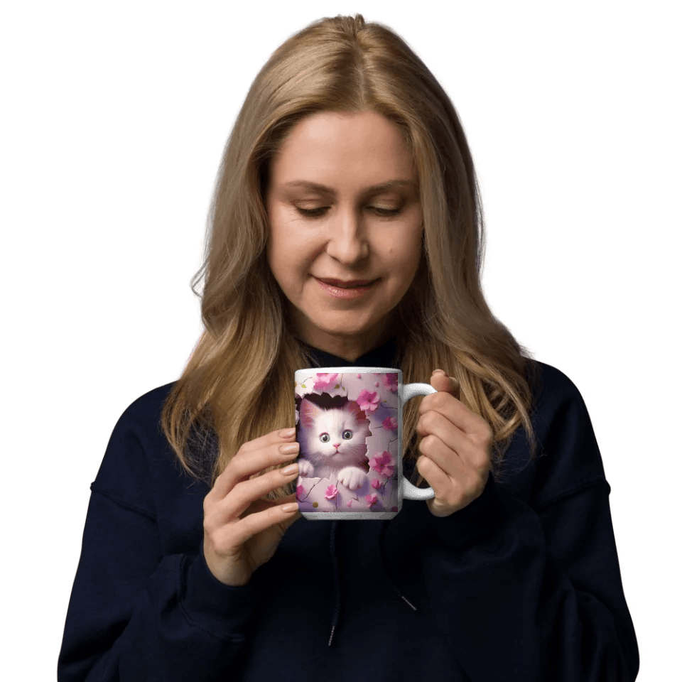 Custom 3D Cute Animal Mug - ARTFULANE