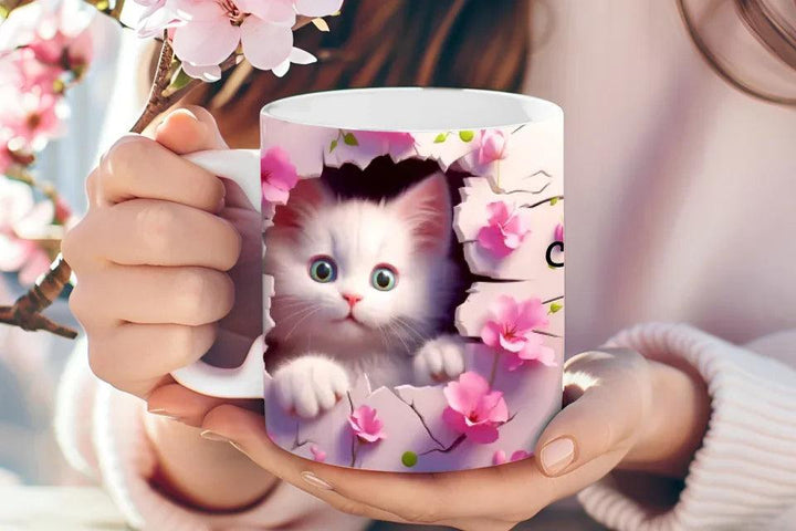 Custom 3D Cute Animal Mug - ARTFULANE