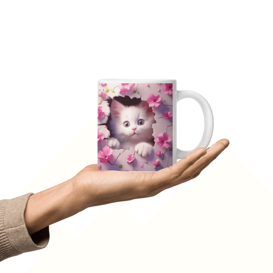 Custom 3D Cute Animal Mug - ARTFULANE