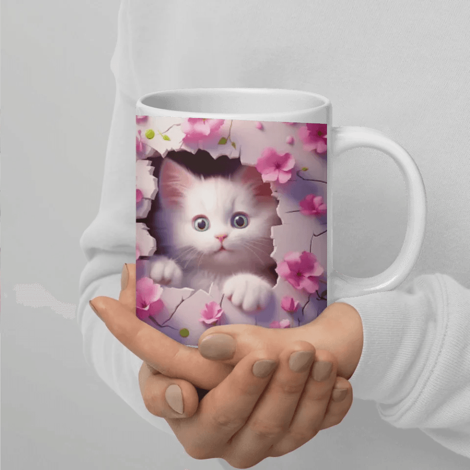 Custom 3D Cute Animal Mug - ARTFULANE