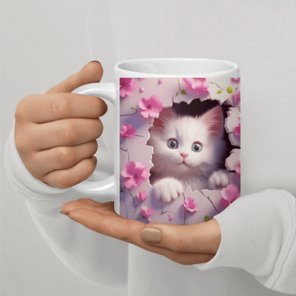 Custom 3D Cute Animal Mug - ARTFULANE