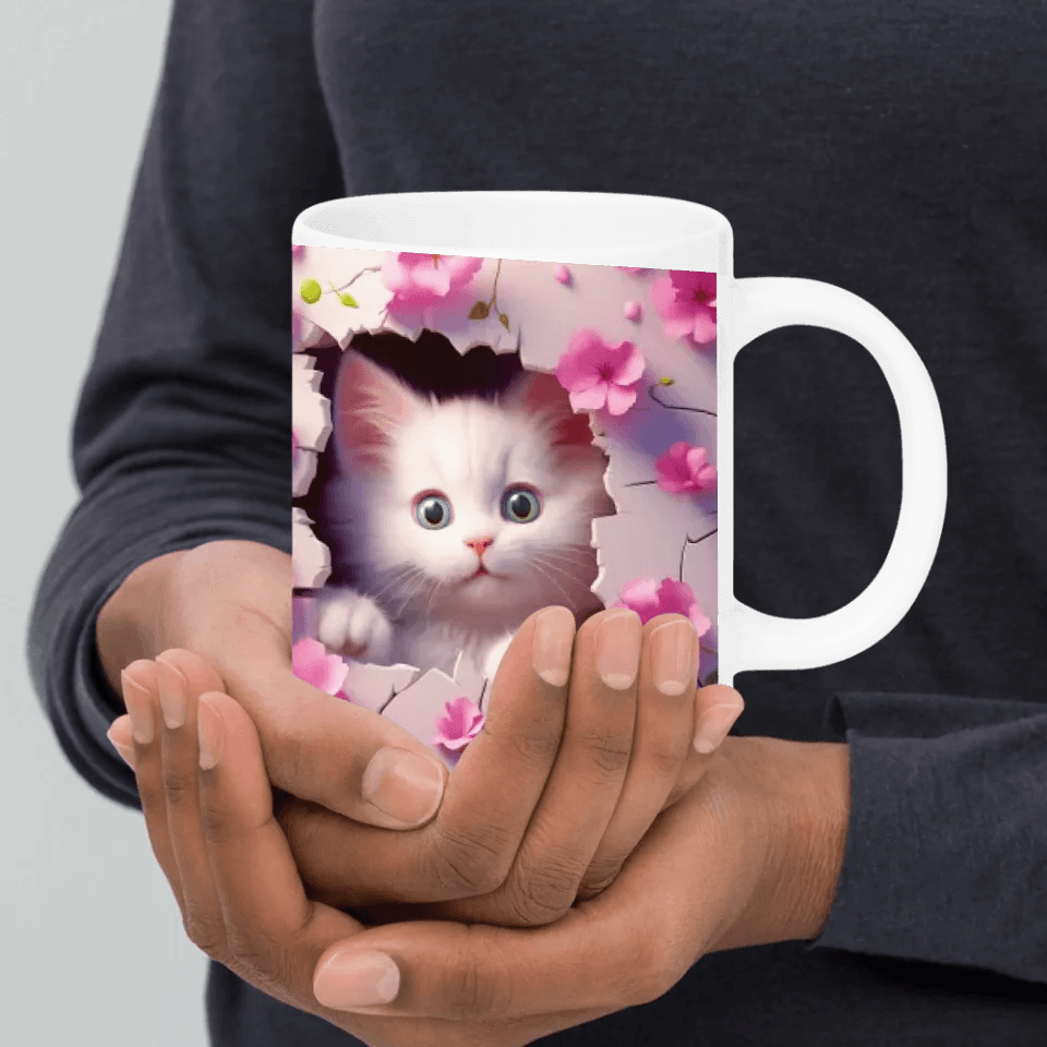 Custom 3D Cute Animal Mug - ARTFULANE