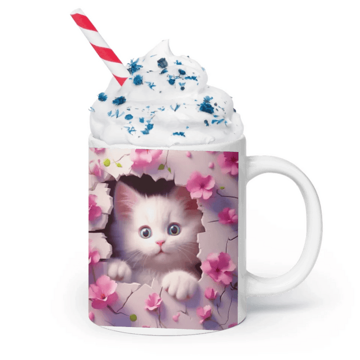 Custom 3D Cute Animal Mug - ARTFULANE