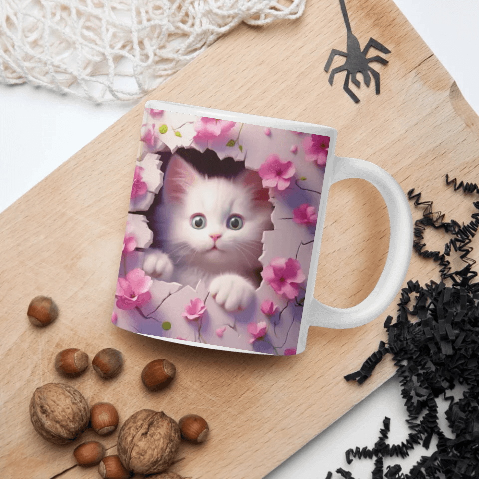 Custom 3D Cute Animal Mug - ARTFULANE