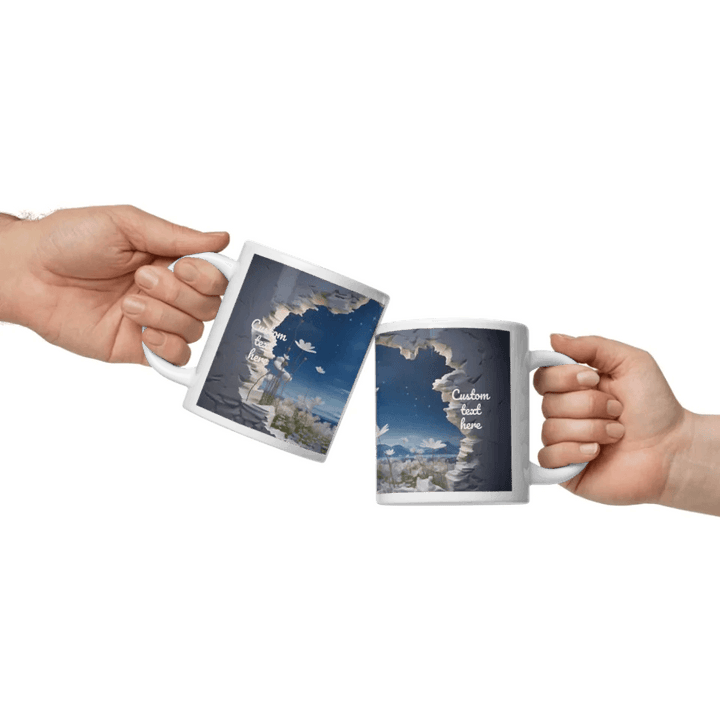 Custom 3D Landscape Mug - ARTFULANE