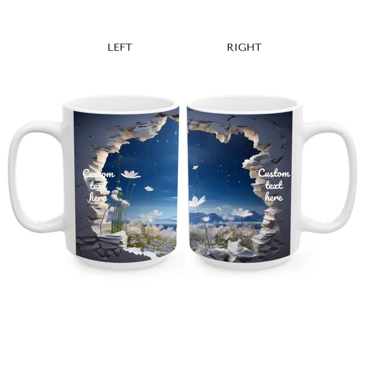 Custom 3D Landscape Mug - ARTFULANE