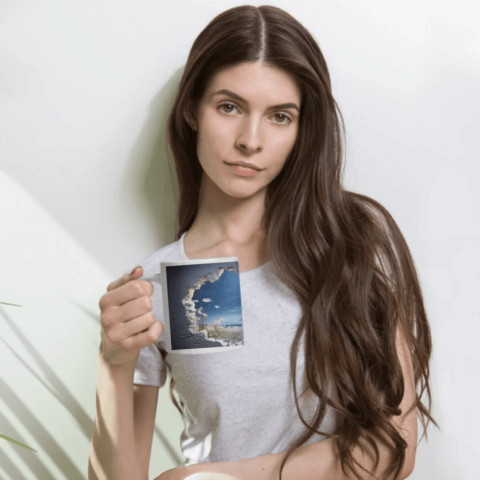 Custom 3D Landscape Mug - ARTFULANE