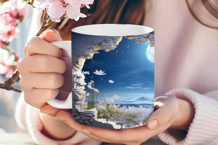 Custom 3D Landscape Mug - ARTFULANE