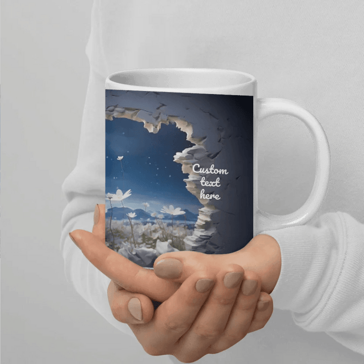 Custom 3D Landscape Mug - ARTFULANE