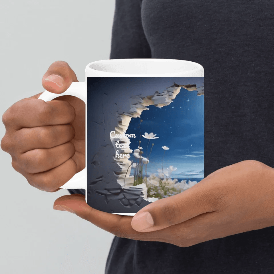 Custom 3D Landscape Mug - ARTFULANE