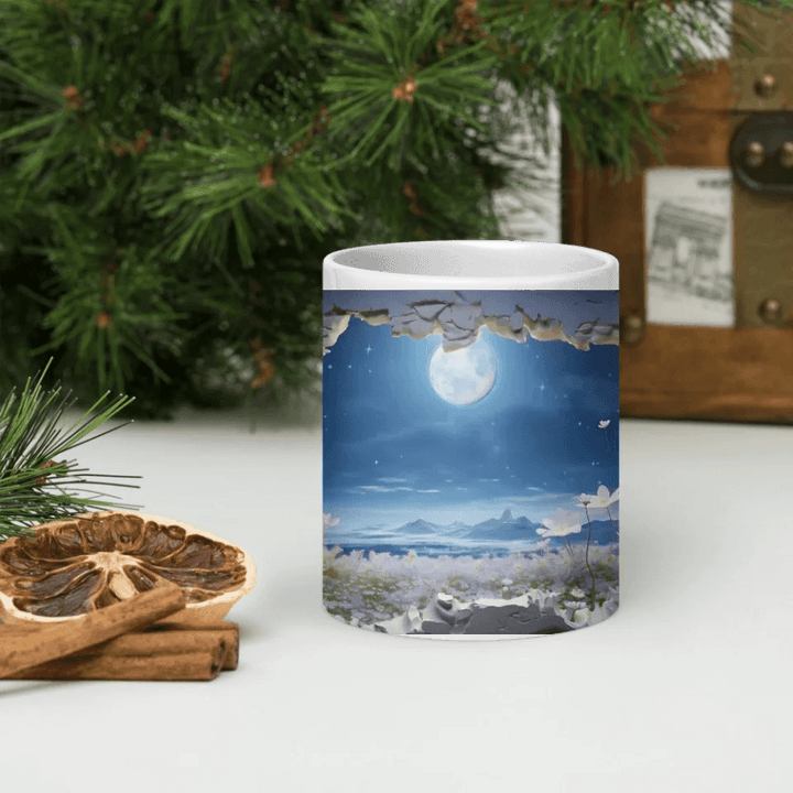 Custom 3D Landscape Mug - ARTFULANE