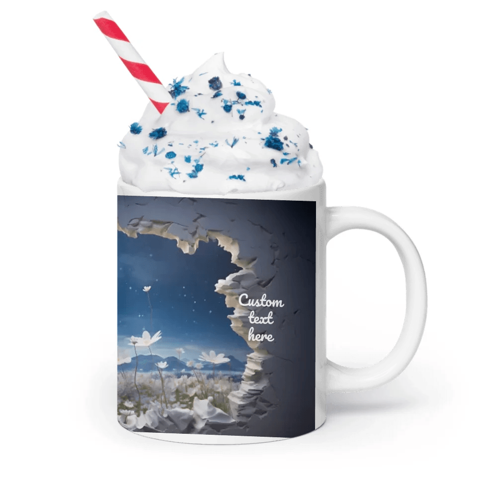 Custom 3D Landscape Mug - ARTFULANE