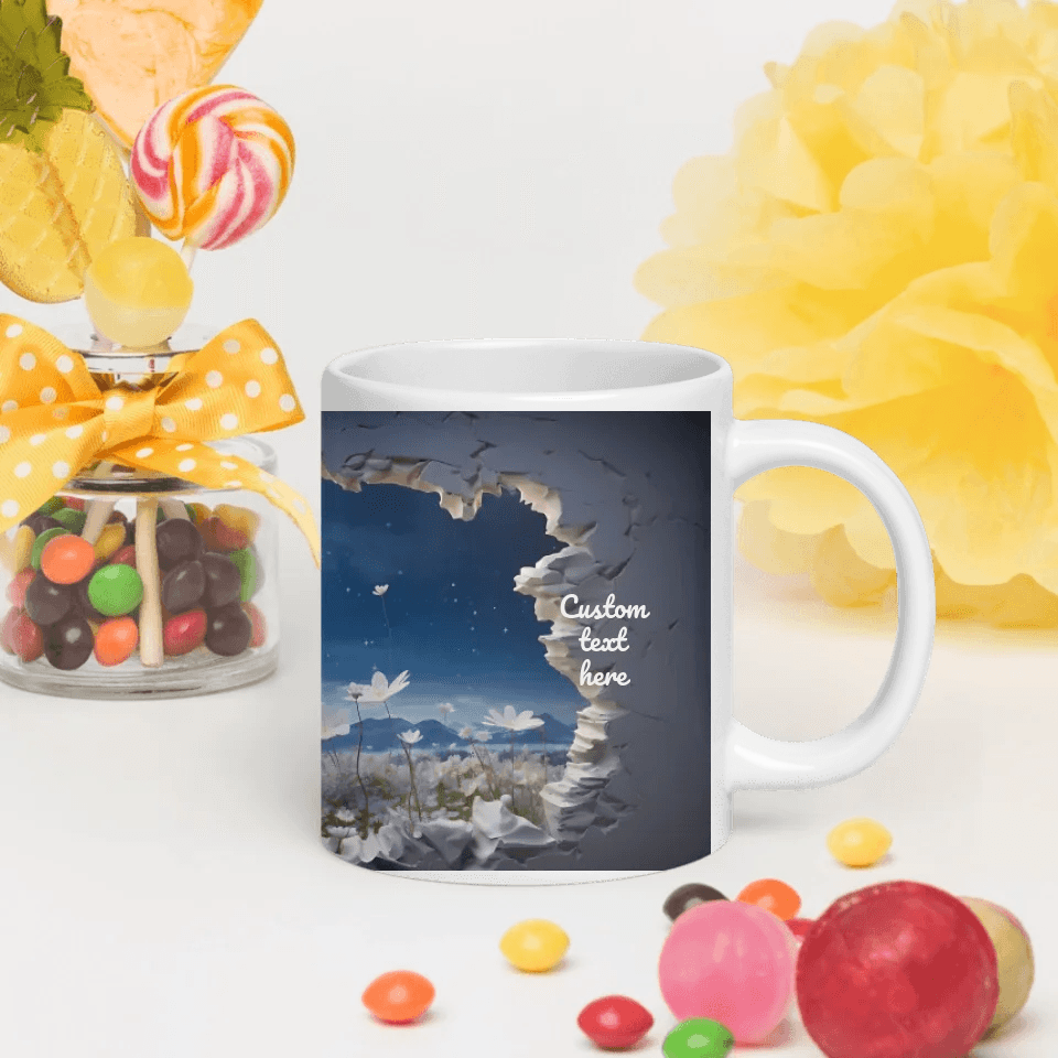 Custom 3D Landscape Mug - ARTFULANE