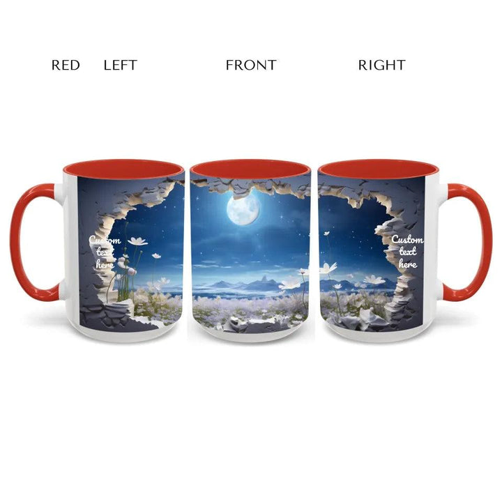 Custom 3D Landscape Mug - ARTFULANE