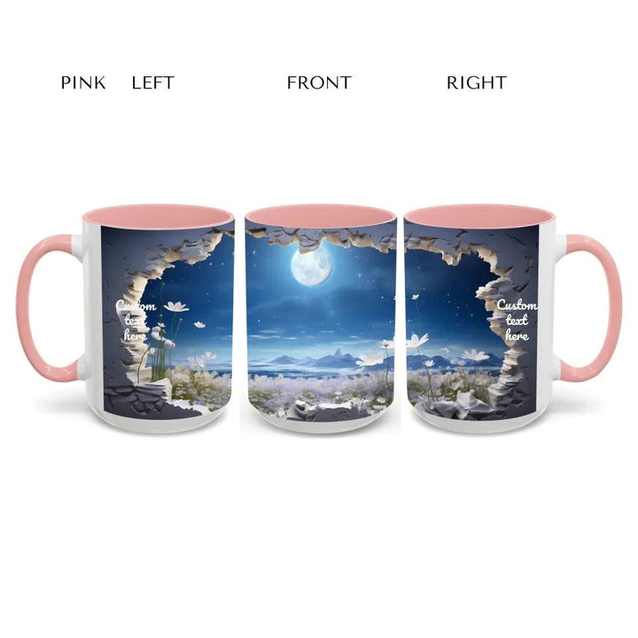 Custom 3D Landscape Mug - ARTFULANE