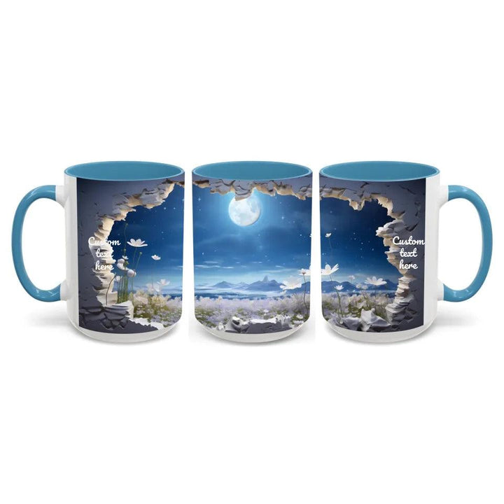 Custom 3D Landscape Mug - ARTFULANE