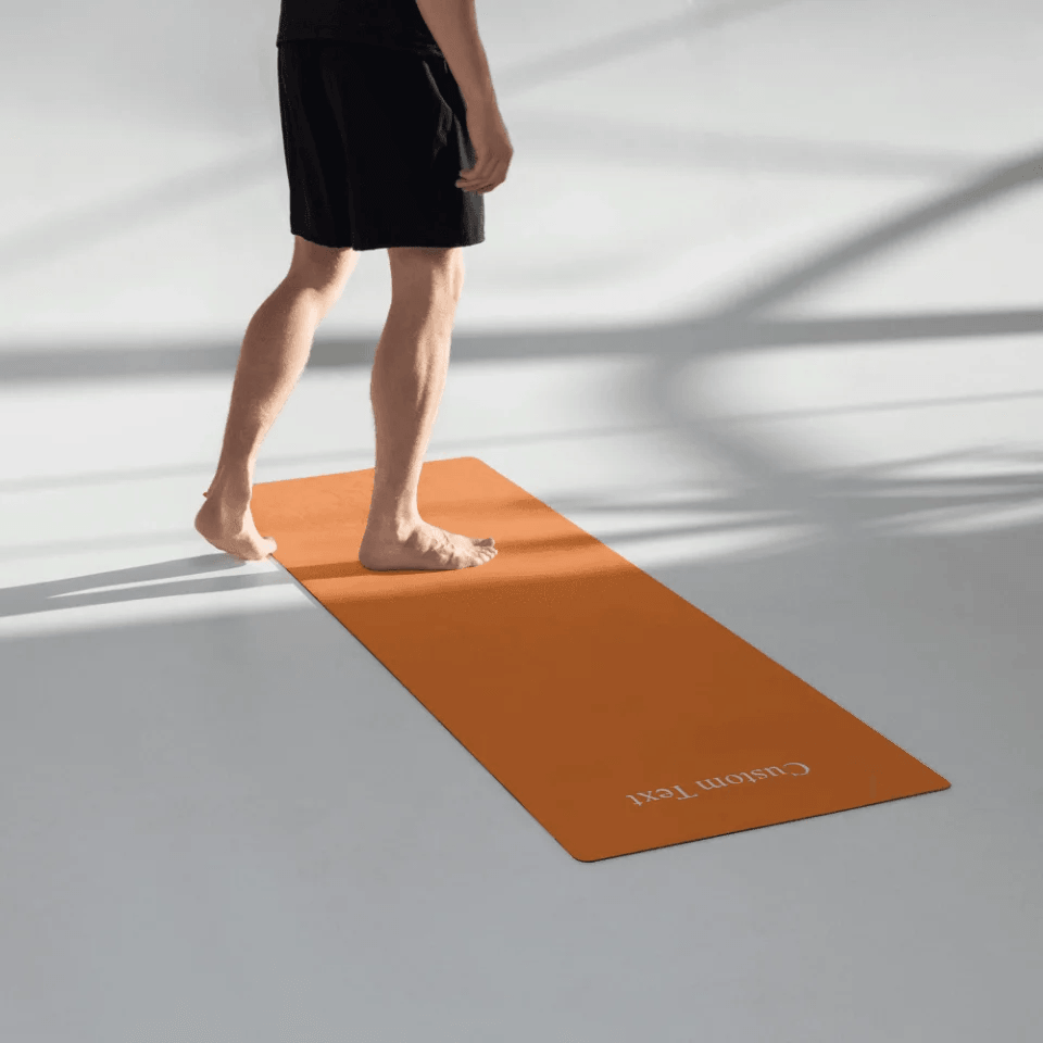 Custom Text Yoga Mat - ARTFULANE