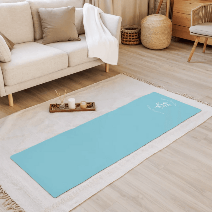 Custom Botanical Foliage Yoga Mat - ARTFULANE