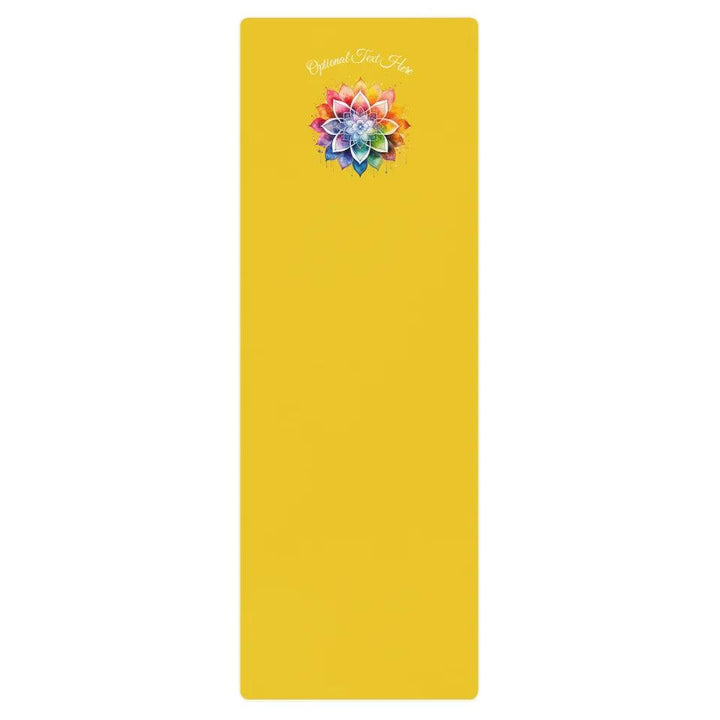 Custom Yoga Zen Lotus Flower Watercolor Yoga Mat - ARTFULANE