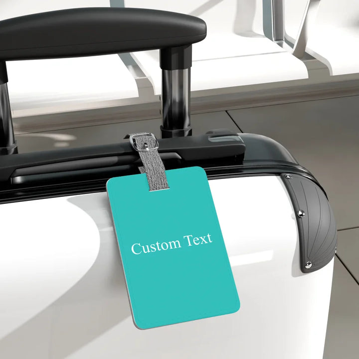 Saffiano Luggage Tag Context 2