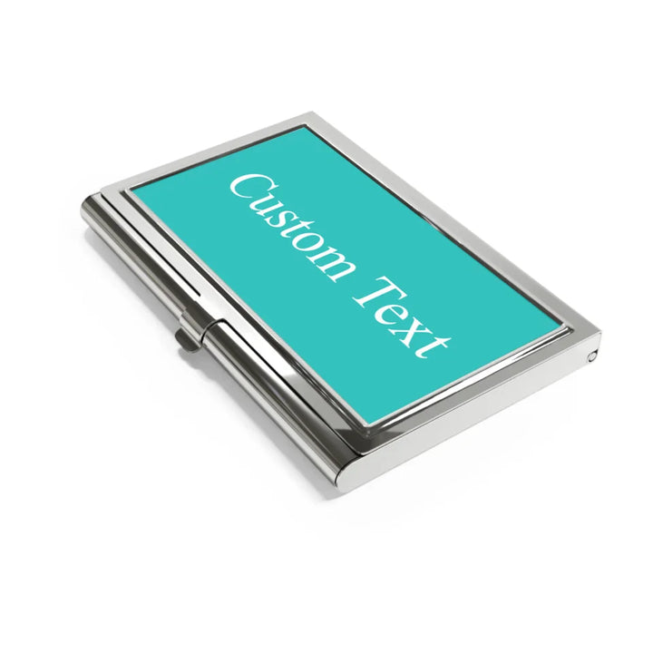 Business card holder side