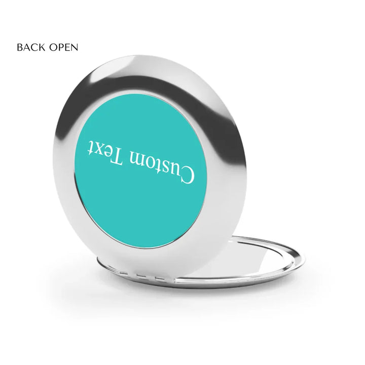 Compact Travel Mirror Back Open