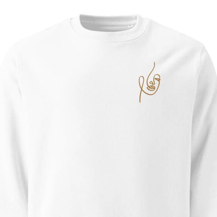 Custom Embroidered Line Art Sweatshirt & Hoodie - ART-SWH287 - ARTFULANE