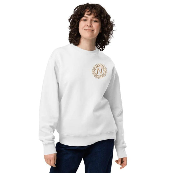 Custom Embroidered Mandala Monogram Sweatshirt & Hoodie - ART-SWH295 - ARTFULANE