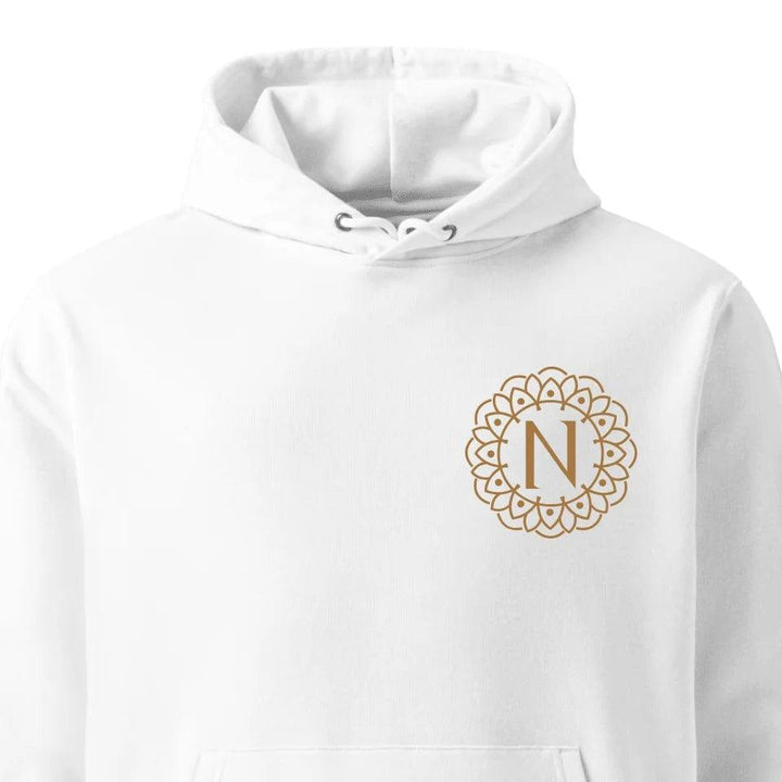 Custom Embroidered Mandala Monogram Sweatshirt & Hoodie - ART-SWH295 - ARTFULANE