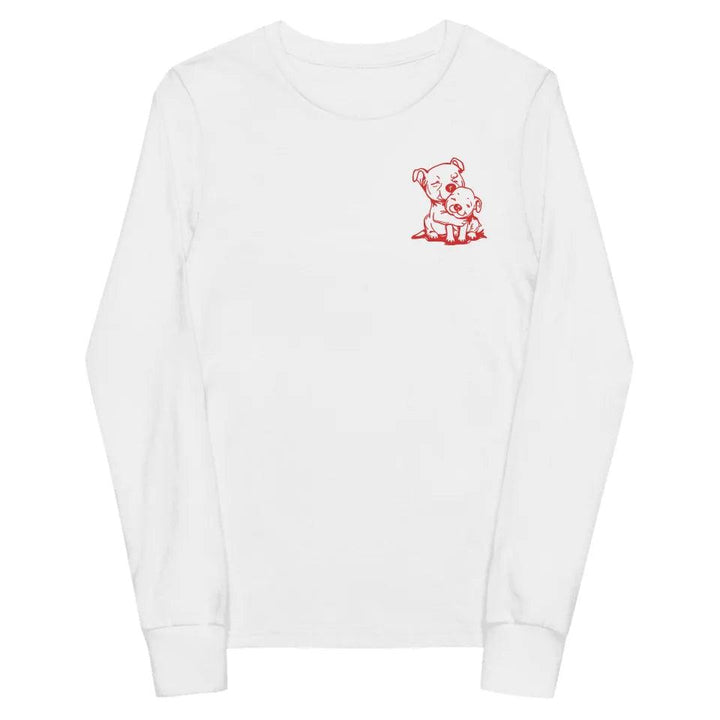 Custom Embroidered Animal Hug Long Sleeve Tee - ART-LST290 - ARTFULANE