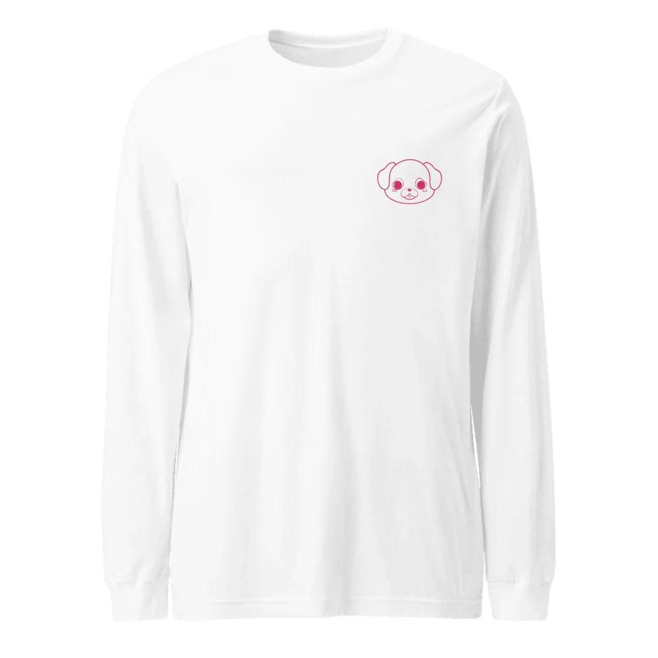 Custom Embroidered Animal Faces Long Sleeve Tee - ART-LST293 - ARTFULANE