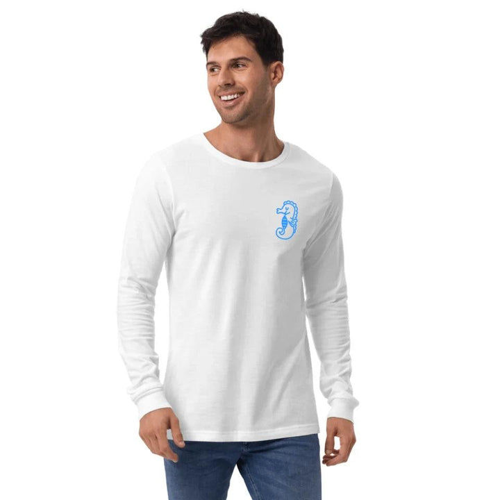 Custom Embroidered Cute Sea Animal Long Sleeve Tee - ART-LST291 - ARTFULANE