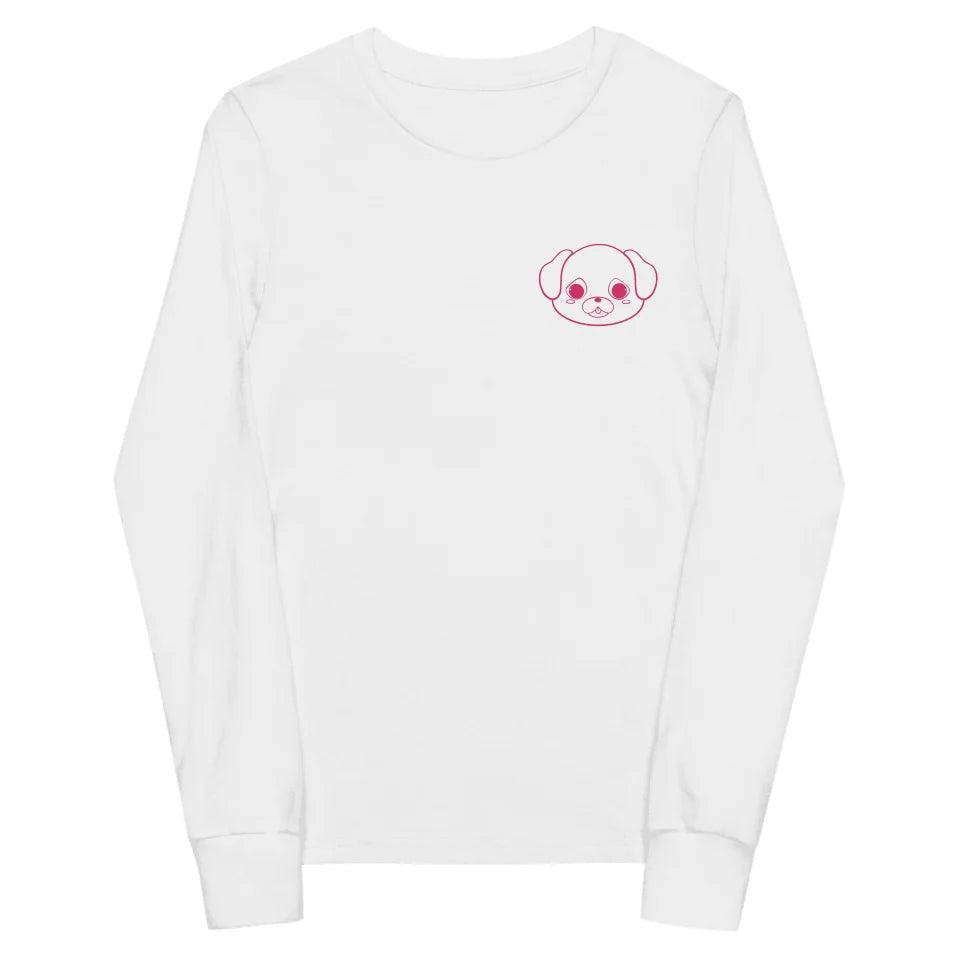 Custom Embroidered Animal Faces Long Sleeve Tee - ART-LST293 - ARTFULANE