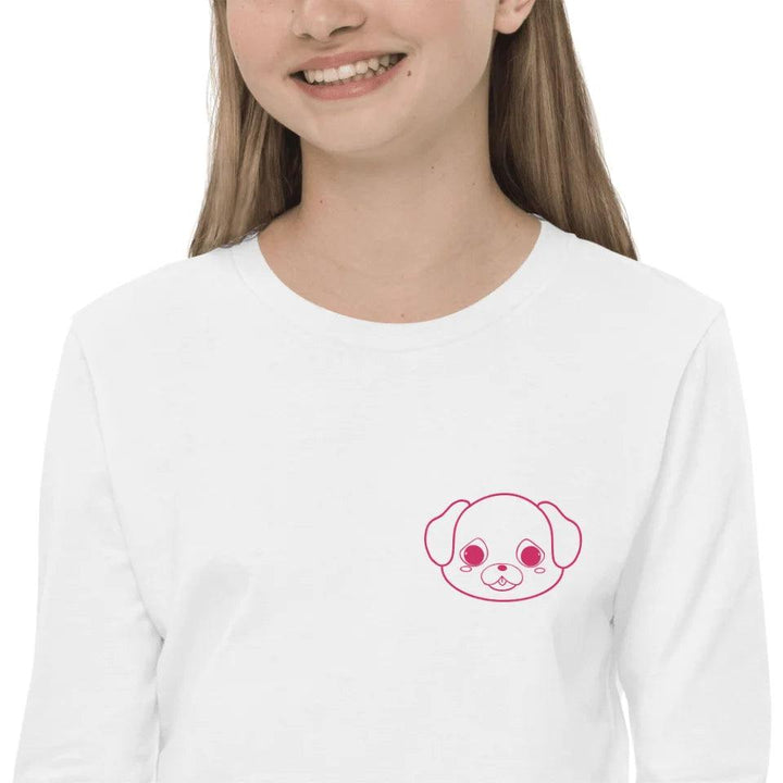 Custom Embroidered Animal Faces Long Sleeve Tee - ART-LST293 - ARTFULANE