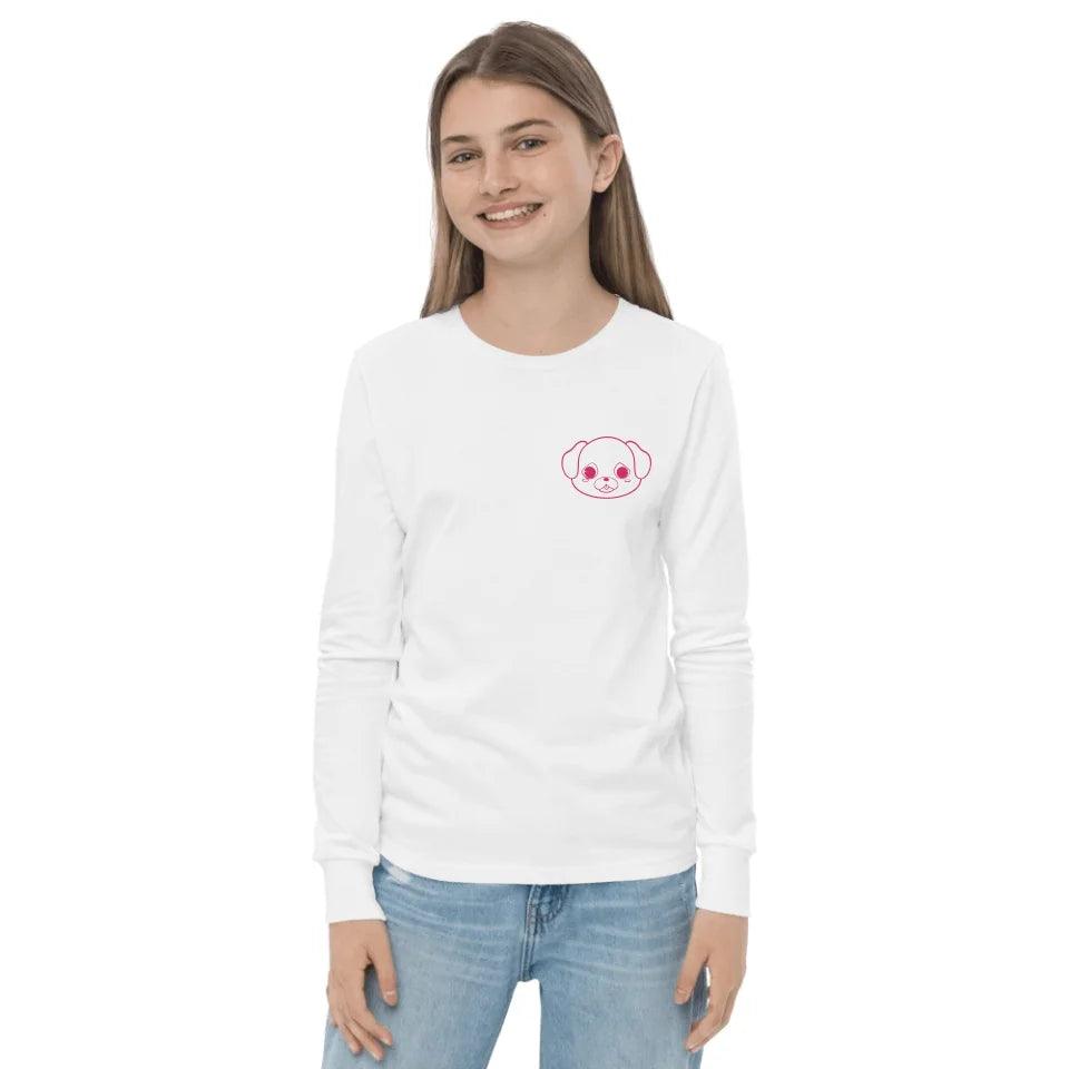 Custom Embroidered Animal Faces Long Sleeve Tee - ART-LST293 - ARTFULANE