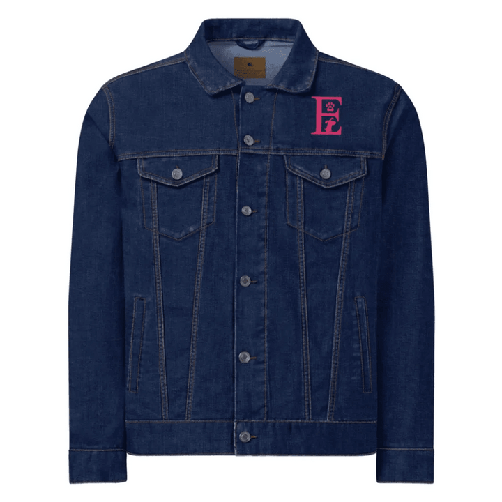 Custom Embroidered Love Dog Initial Jacket - ART-JKT258 - ARTFULANE