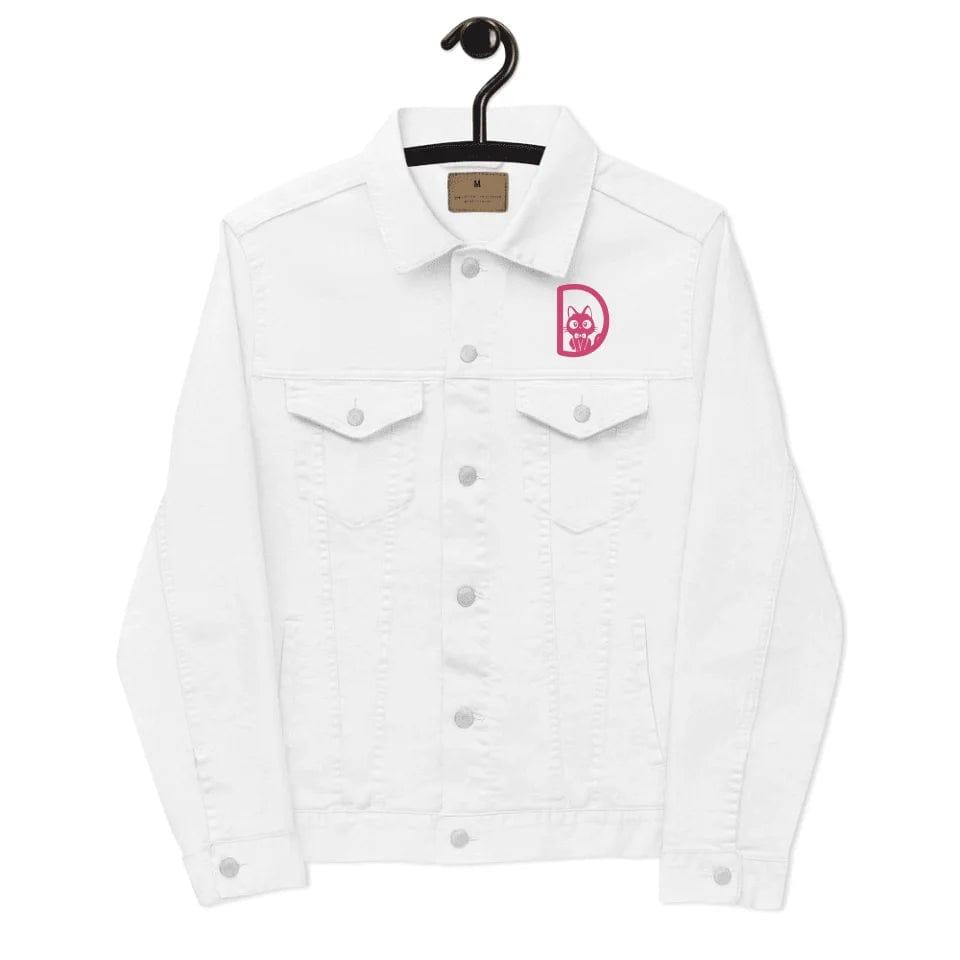 Custom Embroidered Love Cat Initial Jacket - ART-JKT257 - ARTFULANE