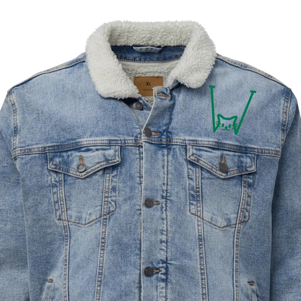 Custom Embroidered Cat Initial Jacket - ART-JKT261 - ARTFULANE