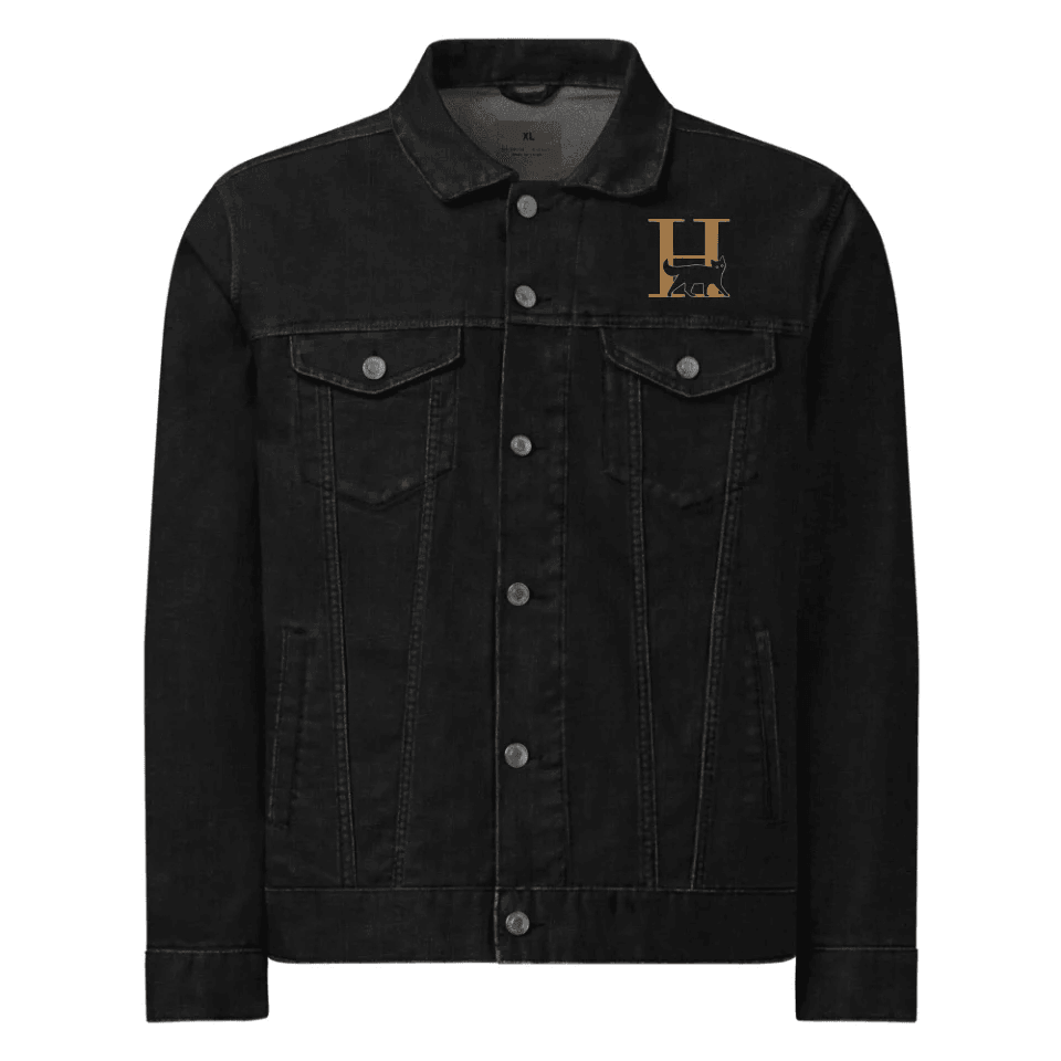 Custom Embroidered Cat Initial Jacket - ART-JKT262 - ARTFULANE