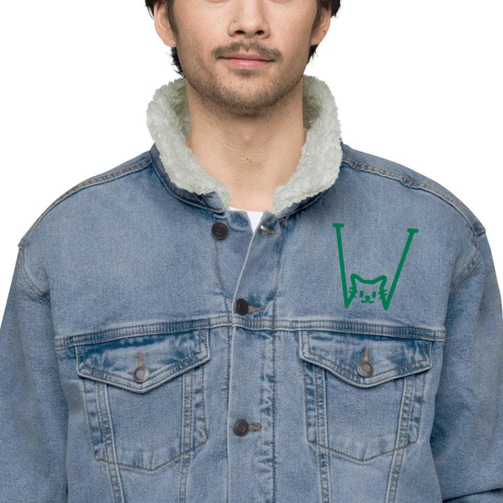 Custom Embroidered Cat Initial Jacket - ART-JKT261 - ARTFULANE