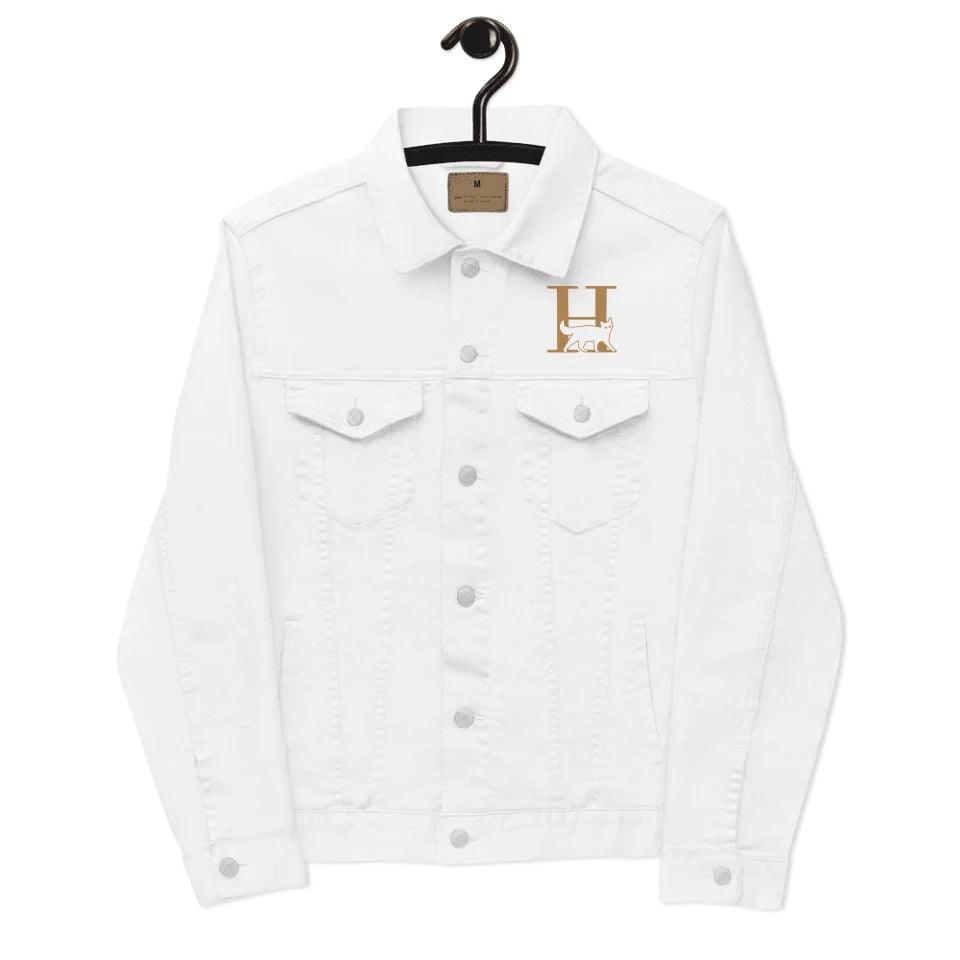 Custom Embroidered Cat Initial Jacket - ART-JKT262 - ARTFULANE