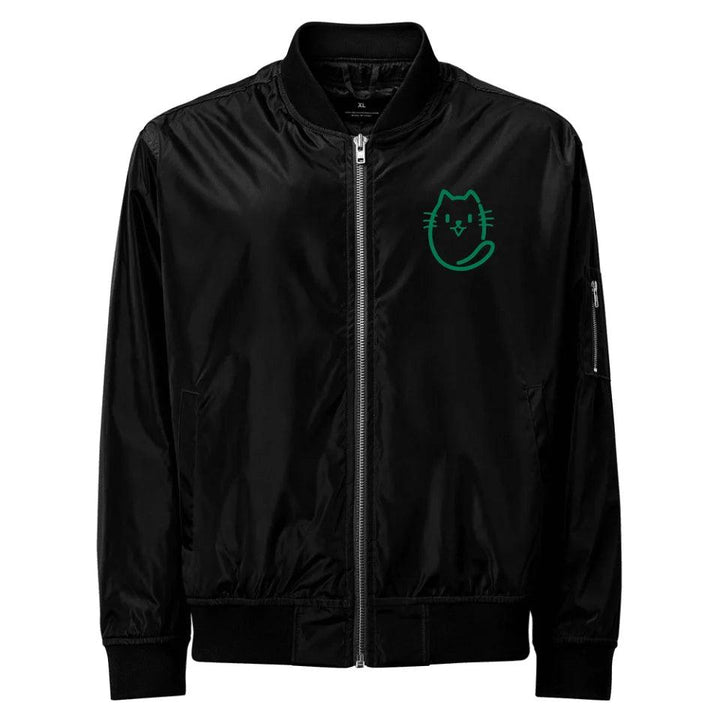 Custom Embroidered Cat Initial Jacket - ART-JKT261 - ARTFULANE