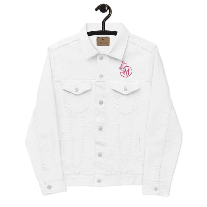 Custom Embroidered Butterfly Love Initial Jacket - ART-JKT264 - ARTFULANE